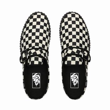 Damske Slip On Tenisky Vans Style 47 Creeper Čierne/Biele VA51NJMKX